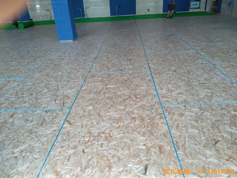 内蒙古赤峰中国税务总局职工活动中心体育地板铺装案例