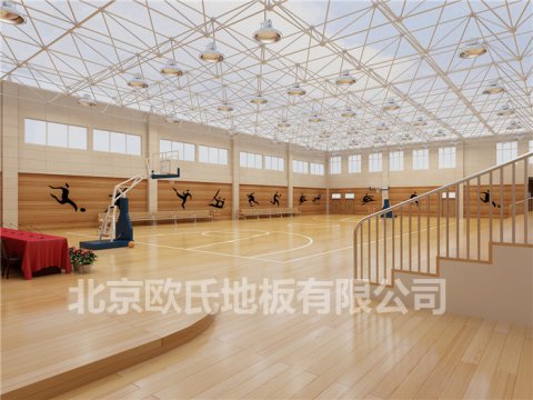 体育篮球馆运动木地板施工注意事项