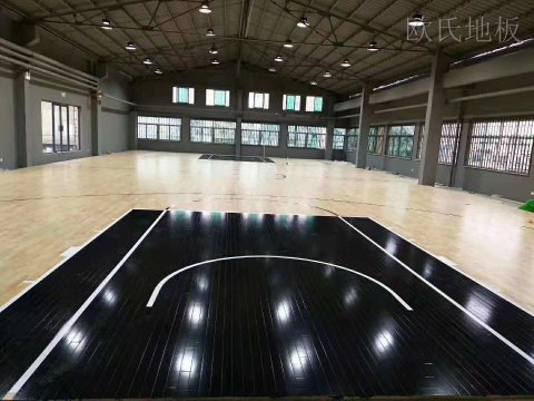 欧氏地板只做专业的体育馆运动木地板