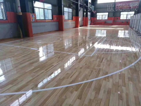 篮球馆木地板结构，六大构件一个都不能少