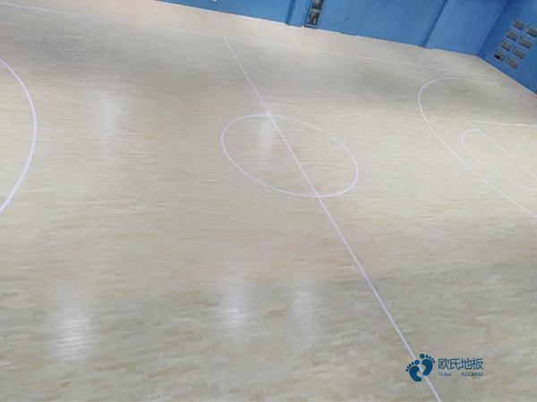 实木体育篮球地板工程做法3