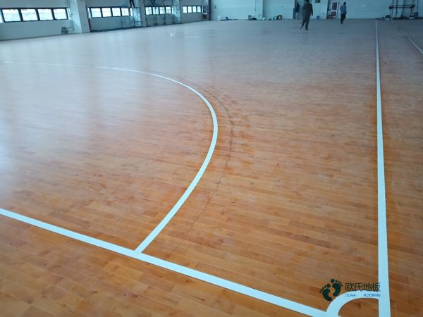 篮球体育木地板施工价格3