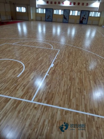 实木体育篮球木地板什么材质的耐用3