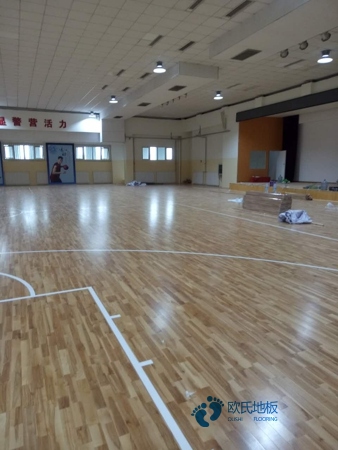 实木体育篮球木地板什么材质的耐用1