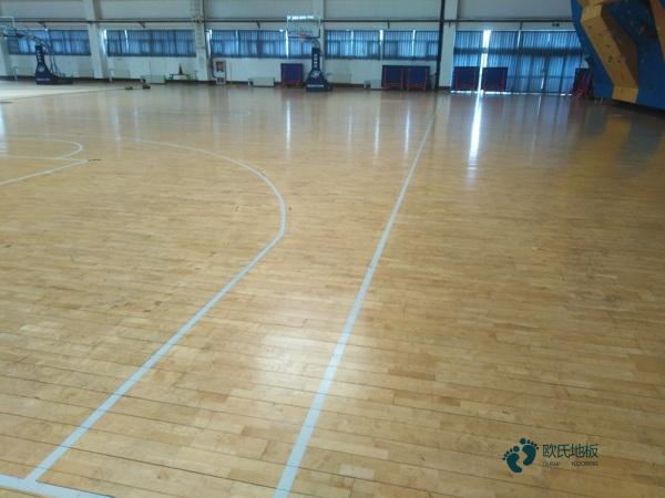 22mm厚篮球体育木地板哪个牌子较环保1