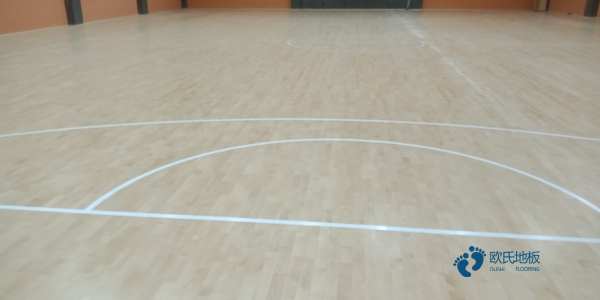 小学体育篮球木地板施工单位2