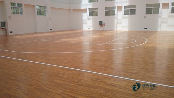 实木体育篮球地板生产厂2