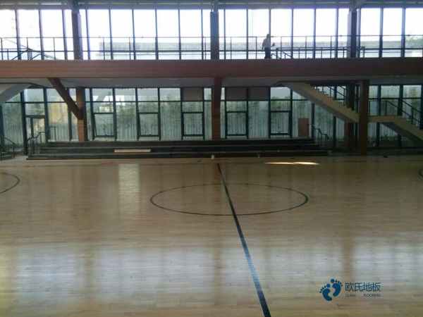 校园体育篮球地板施工工艺1