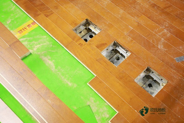 双龙骨篮球场地木地板环保吗3
