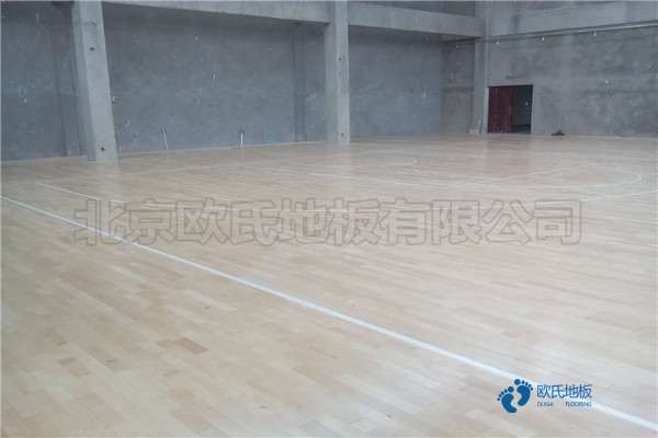 国产篮球地板施工方案3
