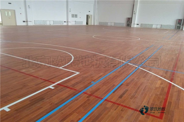 国产篮球馆木地板施工方案1