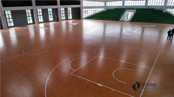 学校运动体育地板施工方案3