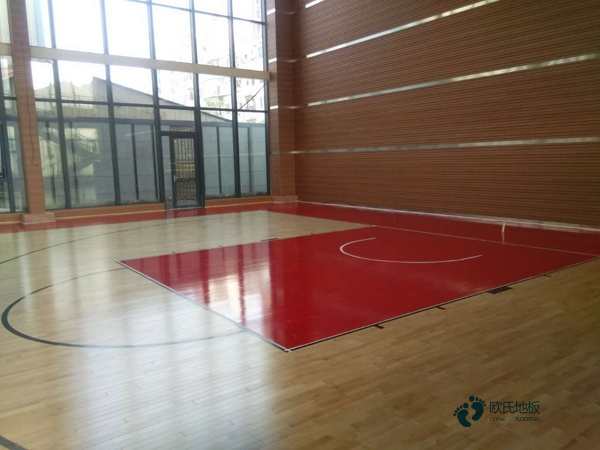 实木体育篮球地板是什么材质1