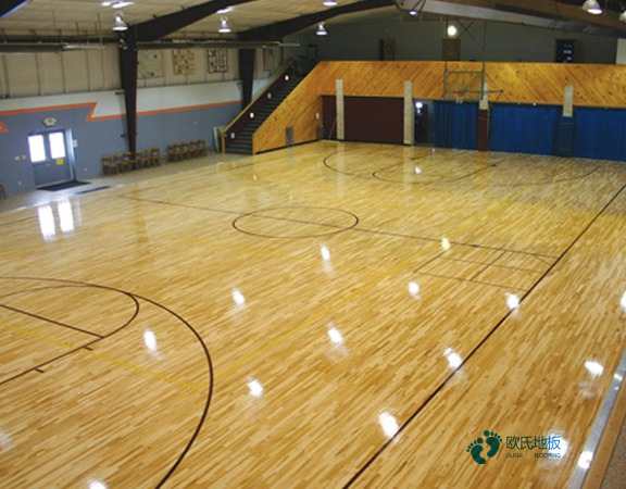 学校篮球场地地板承接1