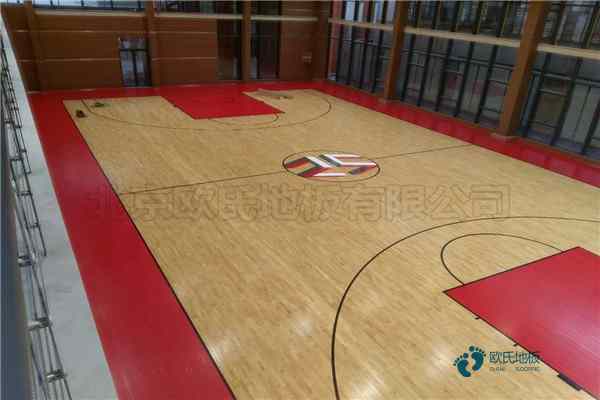 校园体育篮球木地板施工单位3