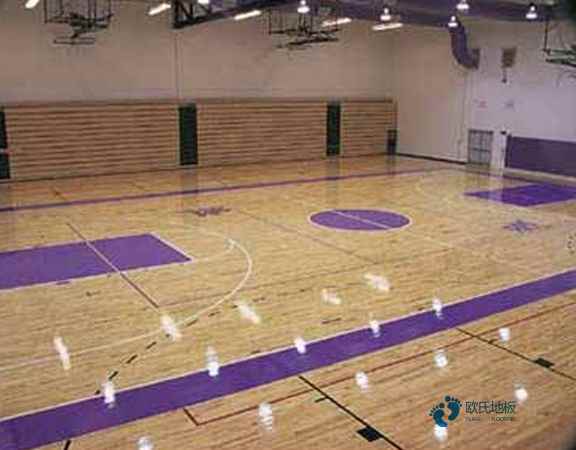 学校篮球场木地板的功能1