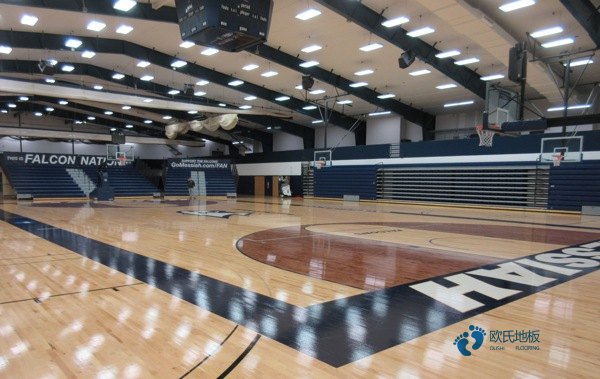 学校篮球场木地板的功能2