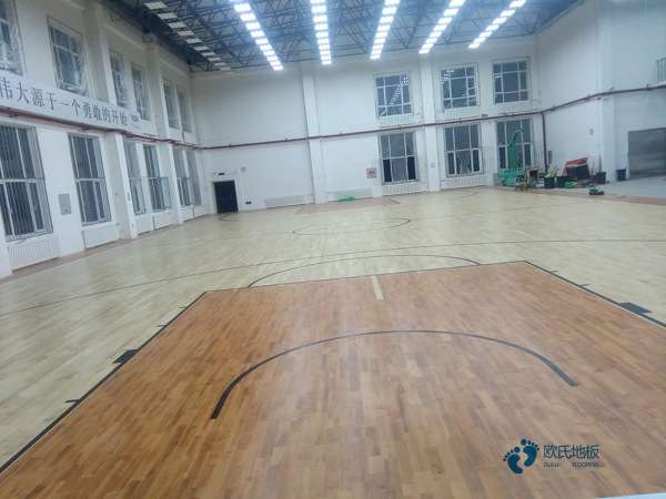 小学篮球体育木地板施工方案3