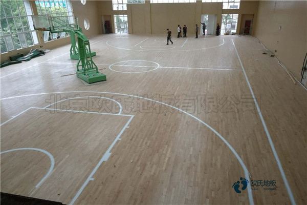 学校篮球场馆木地板质量要求2