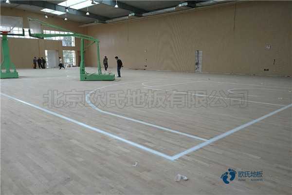 学校篮球场馆木地板质量要求3