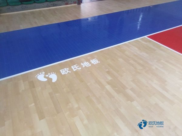 悬浮篮球运动木地板设备