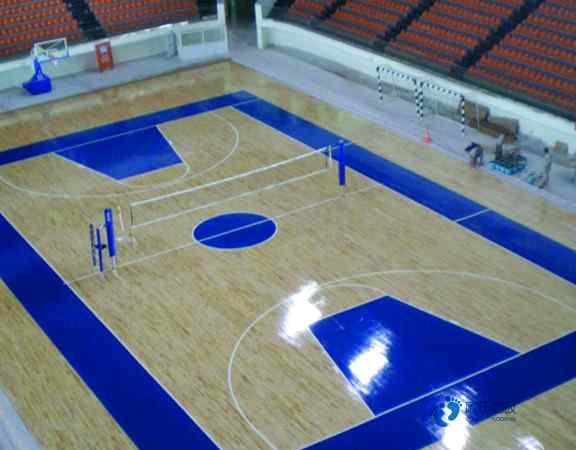 室内篮球运动木地板保养