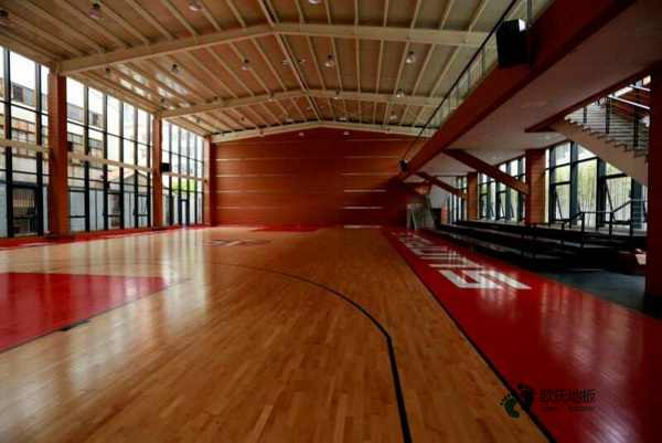 柞木体育篮球木地板报价单